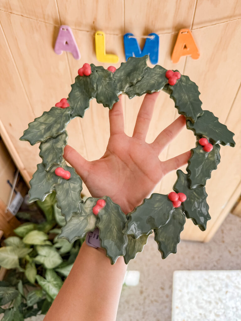 Taller de Corona de Adviento en cerámica · Málaga