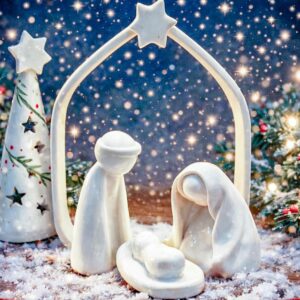 Taller Set de Nacimiento en cerámica · Belén hecho a mano en Málaga